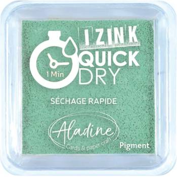 Aladine Razítkovací polštářek Izink Quick Dry modrozelená