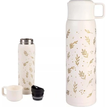 Albi Bílá termoláhev s hrnkem 500 ml