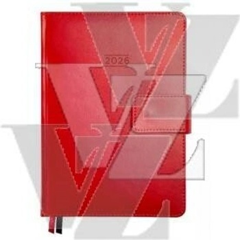 Albi DM8 A5 denní 2026 červený