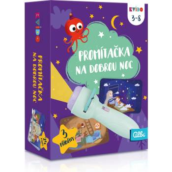 ALBI Kvído Zelená promítačka na dobrou noc