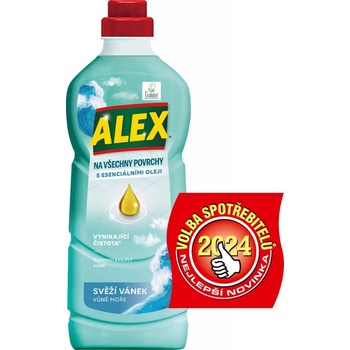 Alex čistič na všechny povrchy svěží vánek 1 l