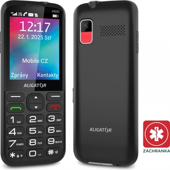 Aligator A930 GPS Senior Black