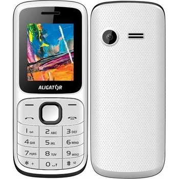 ALIGATOR D210 Dual SIM bílo-černá