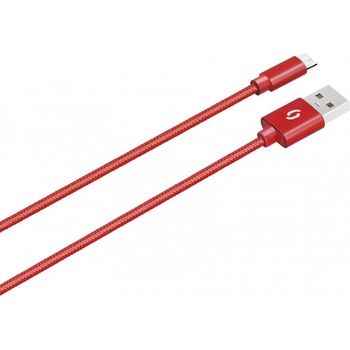 Aligator DATKP36 datový, PREMIUM 2A, Micro USB, 50cm, červený