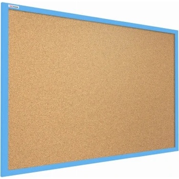 Allboards TK129B Korková nástěnka v barevném dřevěném rámu 120 x 90 cm