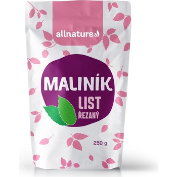 Allnature Čaj maliník list 250 g