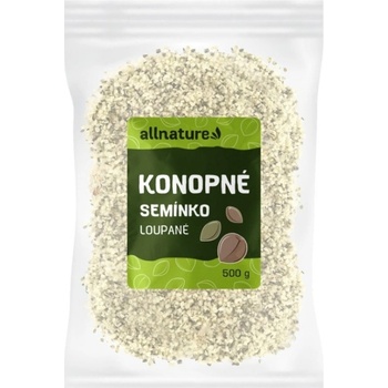 Allnature Konopné semínko 500 g