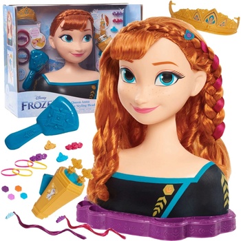 Alltoys Just Play Ledové králoství česací hlava deluxe Anna