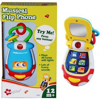 Alltoys Navystar Můj první vyklápěcí telefon