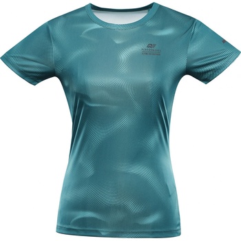 ALPINE PRO Dámské funkční triko Quatra zelené