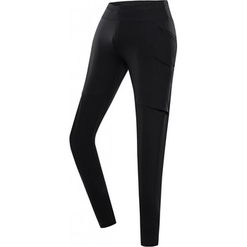 Alpine Pro GERWA 2 DÁMSKÉ RYCHLOSCHNOUCÍ OUTDOOROVÉ LEGÍNY ČERNÁ