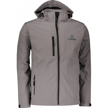 Altisport pánská softshellová bunda ALM006522 ocelově šedá