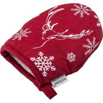 Altom Kuchyňská chňapka Winter Dreams červená 13 x 16 cm