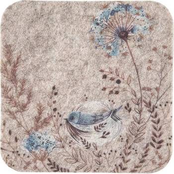 Altom Plstěná podložka pod hrnek Serenity 10x10cm 4 ks