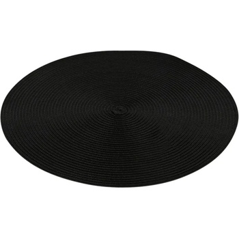 Altom Prostírání Straw černá 38cm 4 ks