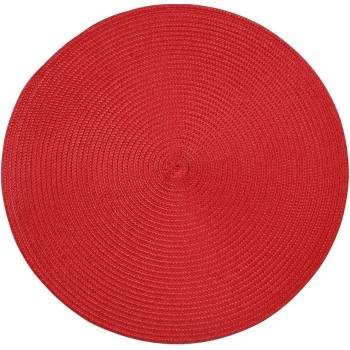 Altom Prostírání Straw červená 38cm 4 ks