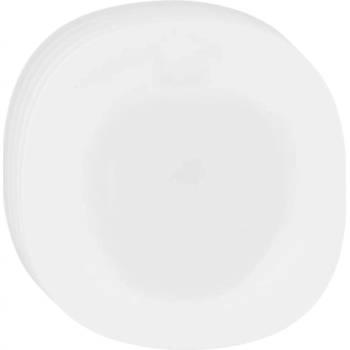 Altom Sada hlubokých talířů z opálového skla White harmony 22,5 cm 6 ks