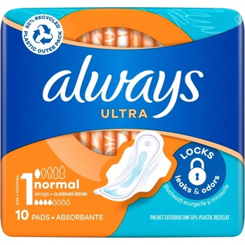 Always Ultra Normal hygienické vložky 10 ks