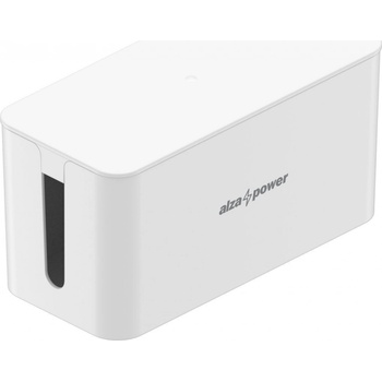 AlzaPower Cable Box Basic Small bílý APW-COGCB01SW