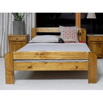 AMI Nábytek masiv Nastěnka dub s roštem