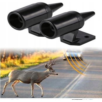 Amio Ultrazvukový plašič zvěře černý 2ks