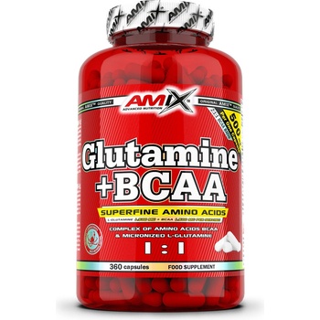 Amix Glutamine + BCAA 360 kapslí
