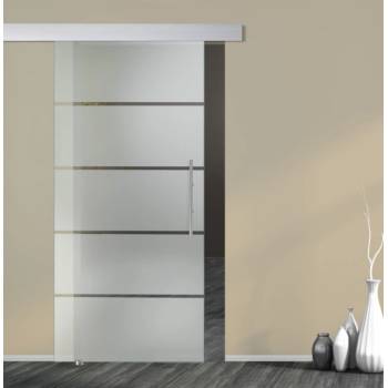 Amod Satira skleněné 900x2050 mm s madlem