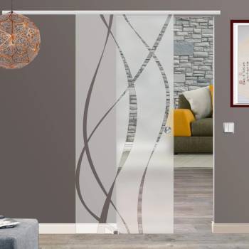 Amod Sfinga skleněné 775x2050 mm s mušlí