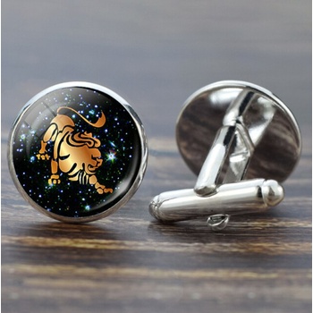 Amparo Miranda manžetové knoflíčky Zvěrokruh Znamení zvěrokruhu Lev