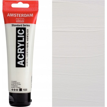 Amsterdam Standart Series akrylová barva 120 ml 105 Titanium white