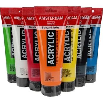 Amsterdam Standart Series akrylová barva 250 ml 105 Titanium White