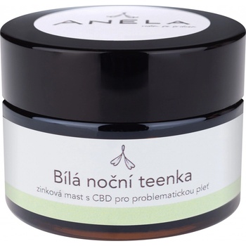 Anela Bílá noční teenka Zinková mast pro problematickou pleť se sklony k akné 50 ml