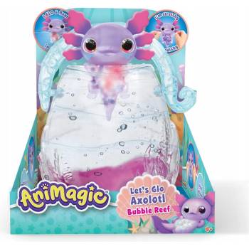 ANIMAGIC Svítící Axalotl v akváriu