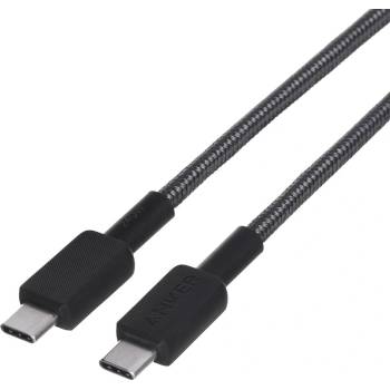 Anker A81D6H11 USB, USB C, 1,8m, černý