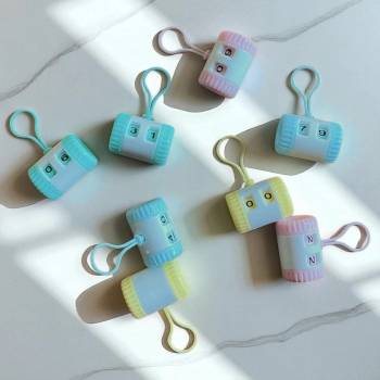 Annie's Knit Mechanické počítadlo řad Barva: tyrkysová zelená