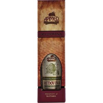 Apimed Staroslovanská medovina světlá z akátového medu v DELUX dárkové krabičce 0,75 l