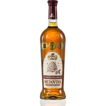 Apimed Staroslovanská medovina tmavá lesní 0,75 l