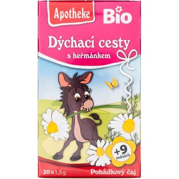 Apotheke Pohankový Bio dýchací cesty s heřmánkem 20 x 1,5 g