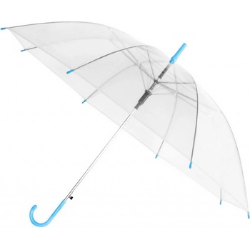 APT průhledný deštník modrý