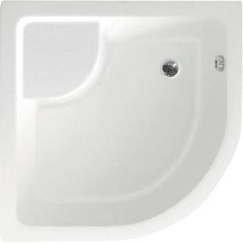 Aqualine Sprchová ,čtvrtkruh 80x80x28cm včetně nožiček, R550 C83