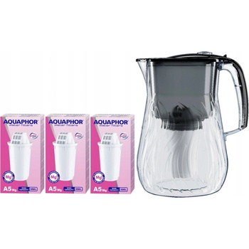 Aquaphor Orleans 4,2 l černá + A5 Mg 3 ks