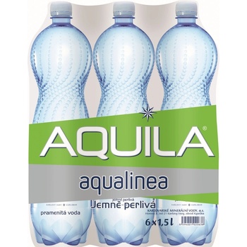 Aquila Aqualinea jemně perlivá 1,5 l