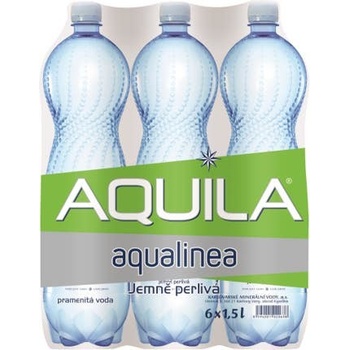 Aquila jemně perlivá 6 x 1,5 l