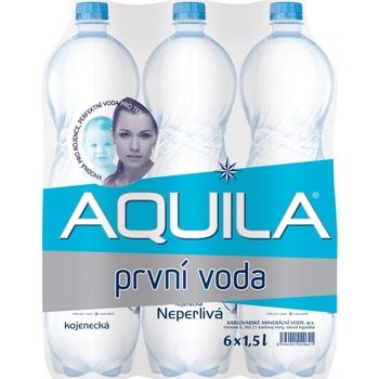 Aquila neperlivá kojenecká 6 x 1,5 l