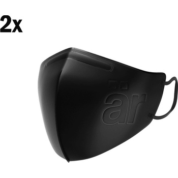 är Style respirátor FFP2 černý, L 2 ks