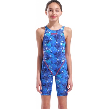 Arena Dívčí závodní plavky Powereskin ST Next Le Ob jr Splashy multicolor