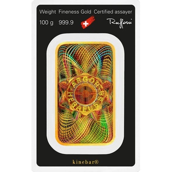 Argor-Heraeus Deutschland GmbH Zlatý slitek Kinebar 100 g