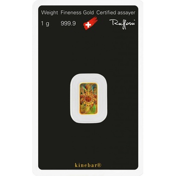 Argor-Heraeus zlatý slitek kinebar 1 g