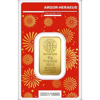 Argor-Heraeus zlatý slitek Limited edition Rok draka 10 g