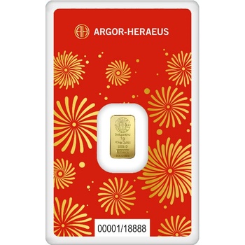 Argor-Heraeus zlatý slitek Rok Hada 2025 1g